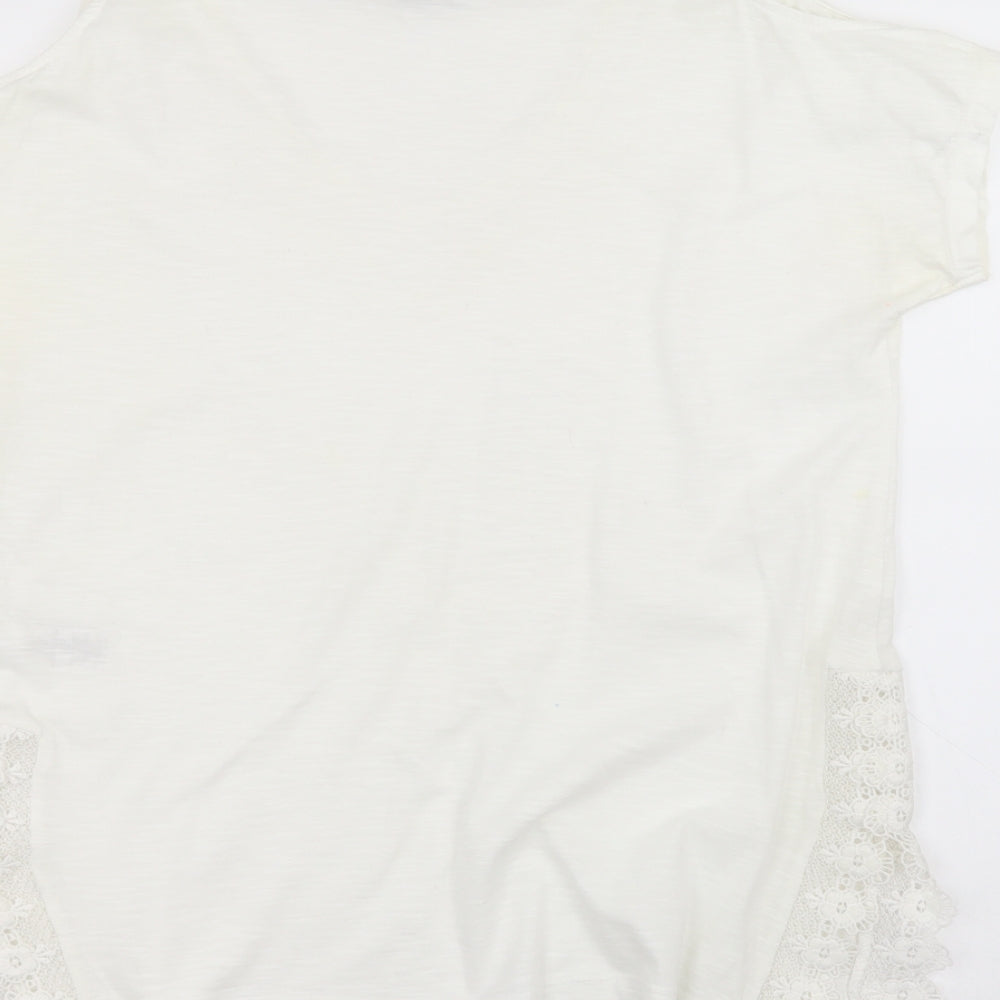 NEXT Womens White   Basic T-Shirt Size 12