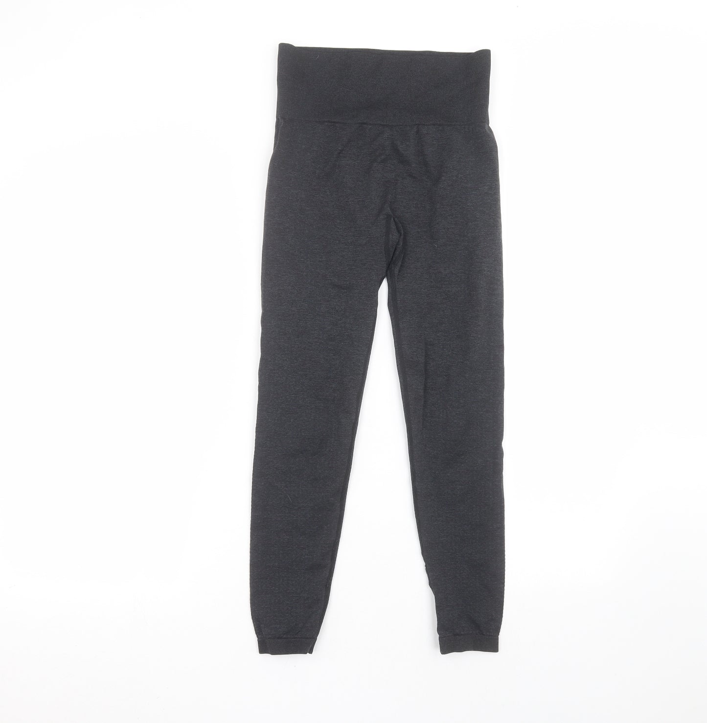 Preworn Girls Black   Jegging Trousers Size 12-13 Years