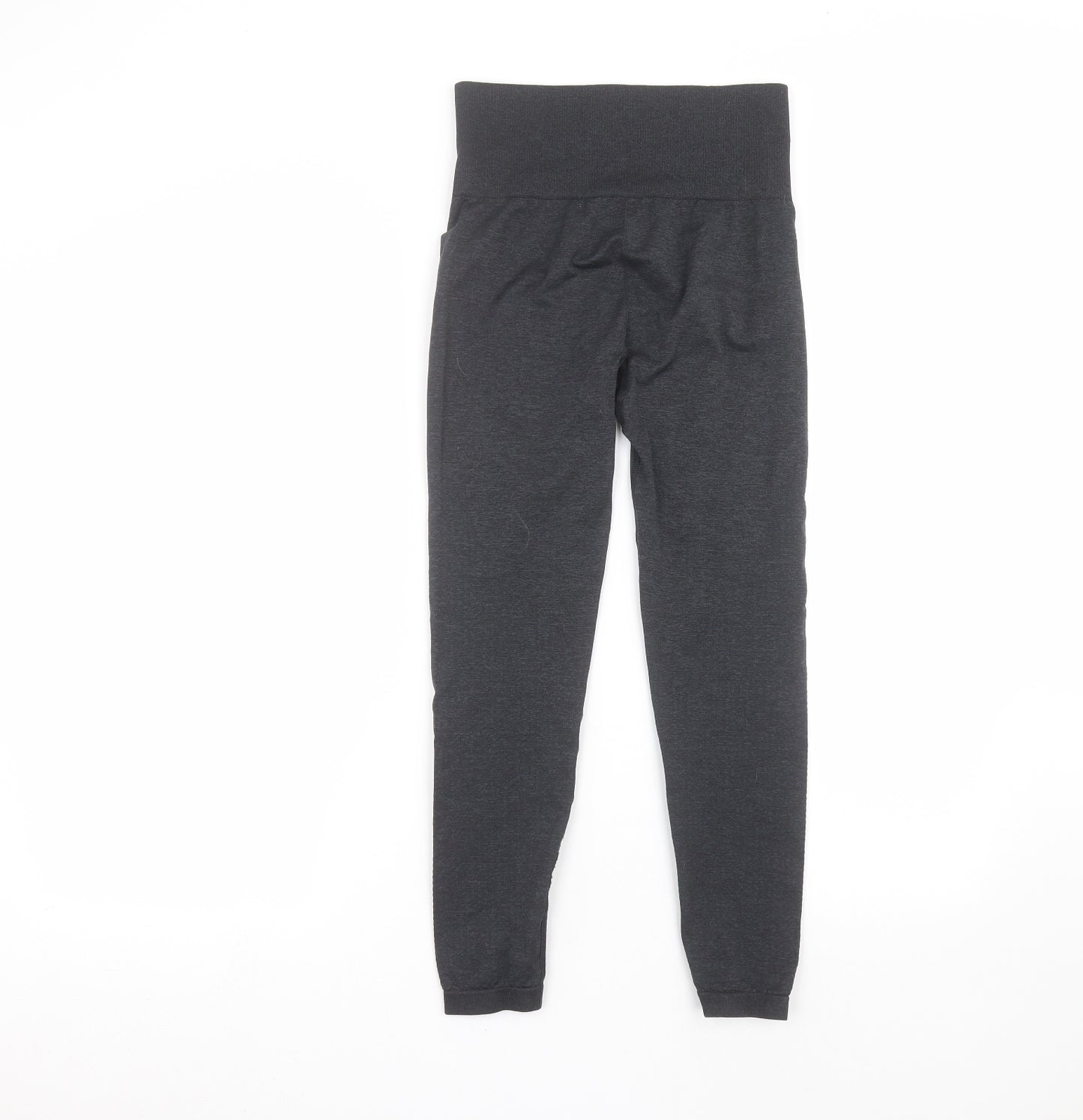 Preworn Girls Black   Jegging Trousers Size 12-13 Years