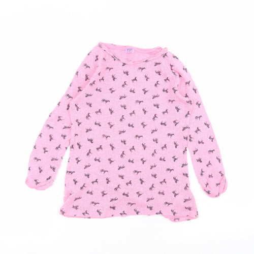 F&F Girls Pink   Basic T-Shirt Size 12-13 Years