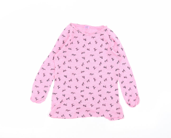F&F Girls Pink   Basic T-Shirt Size 12-13 Years