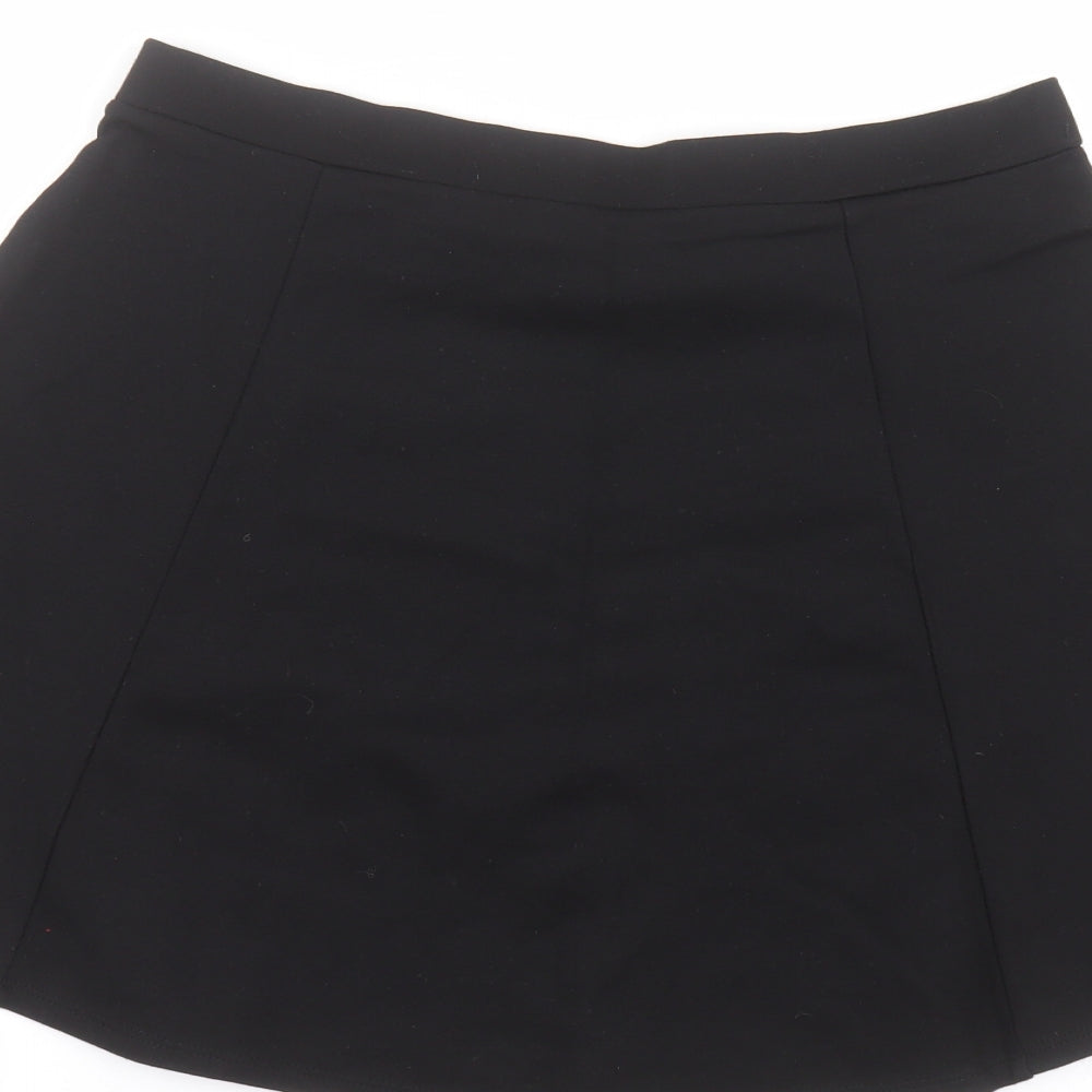 George Womens Black   A-Line Skirt Size 12