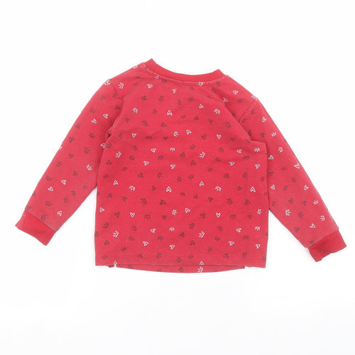 Matalan Boys Red   Pullover Jumper Size 2-3 Years