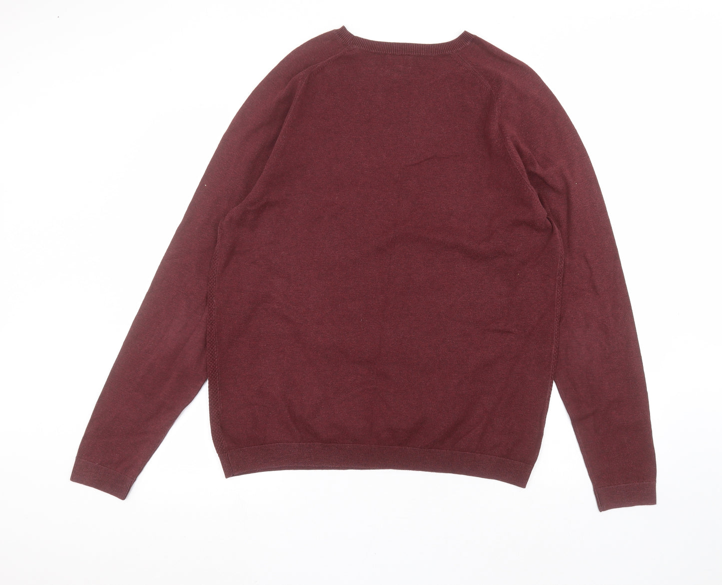 NEXT Mens Red   Pullover Jumper Size L