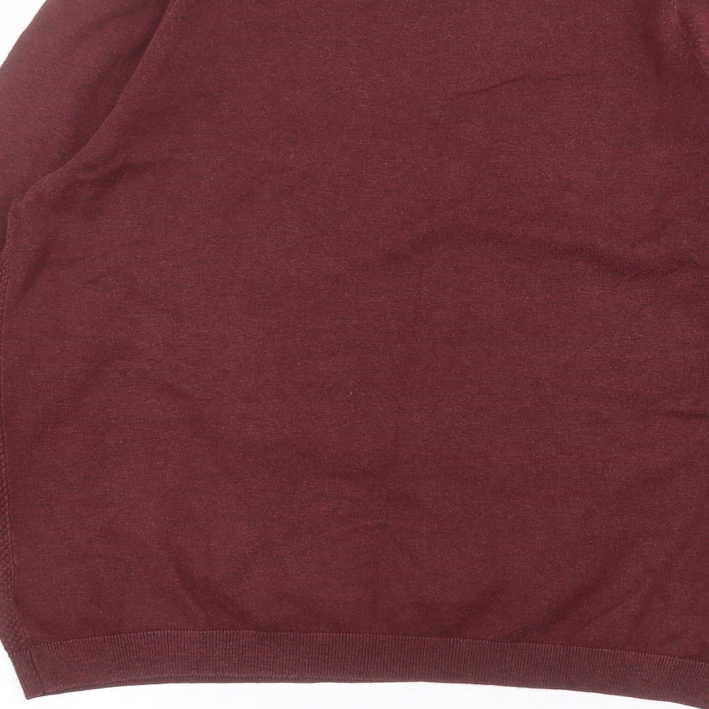 NEXT Mens Red   Pullover Jumper Size L