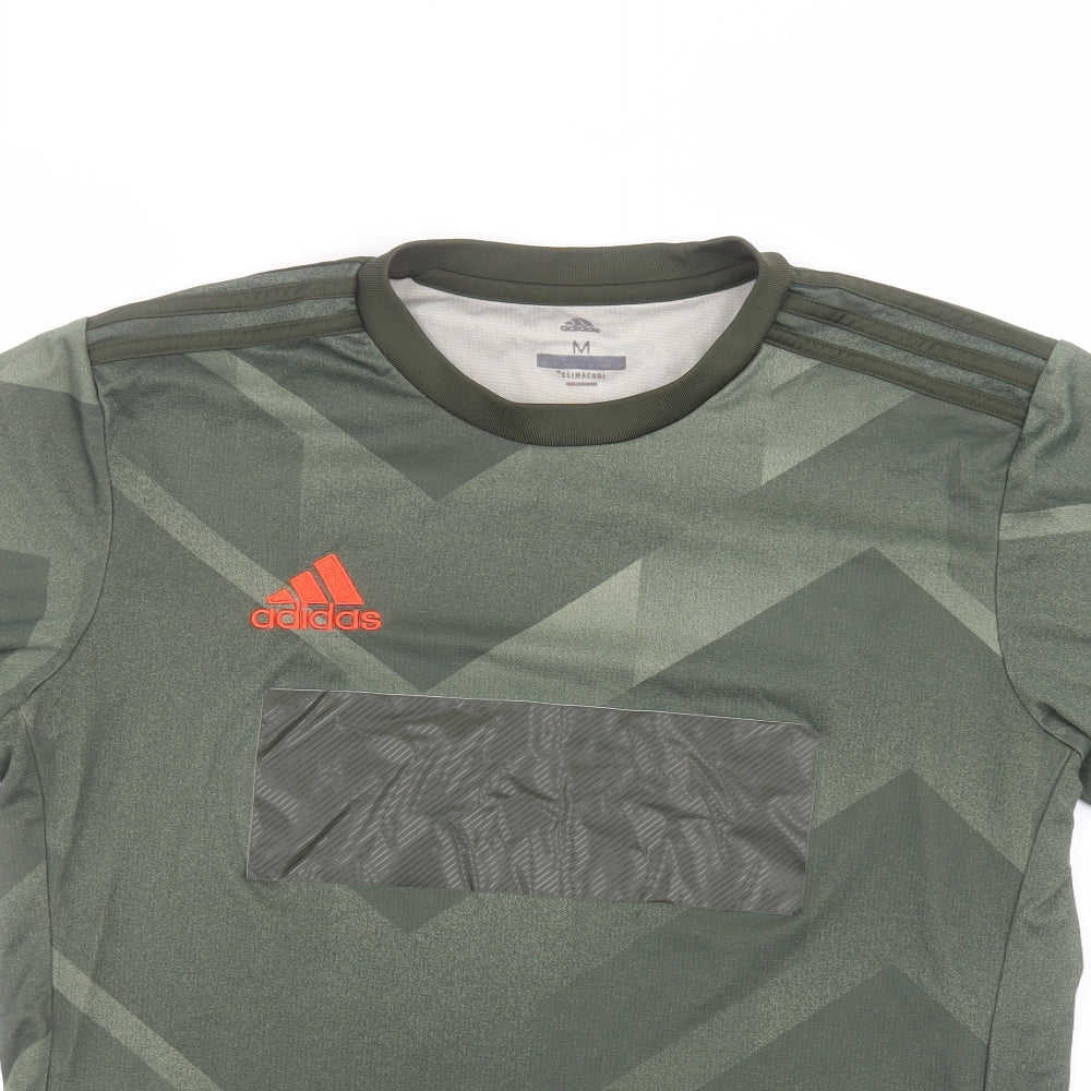 adidas Mens Green    T-Shirt Size M