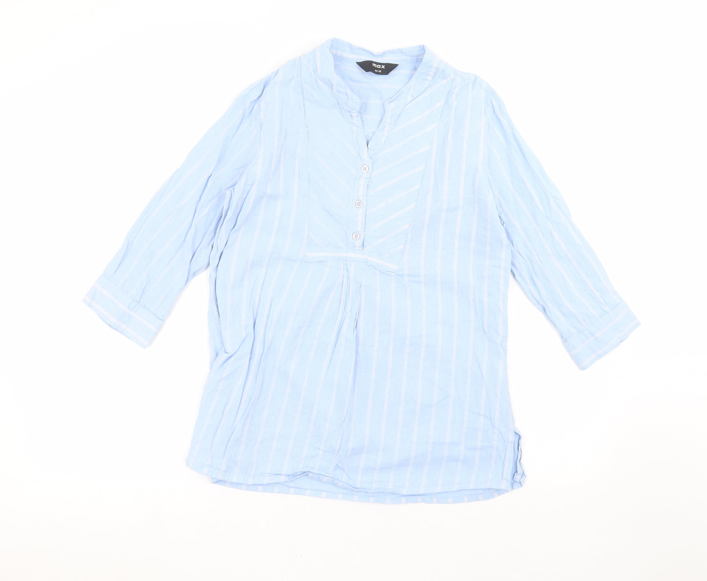 MAX Womens Blue   Basic T-Shirt Size M