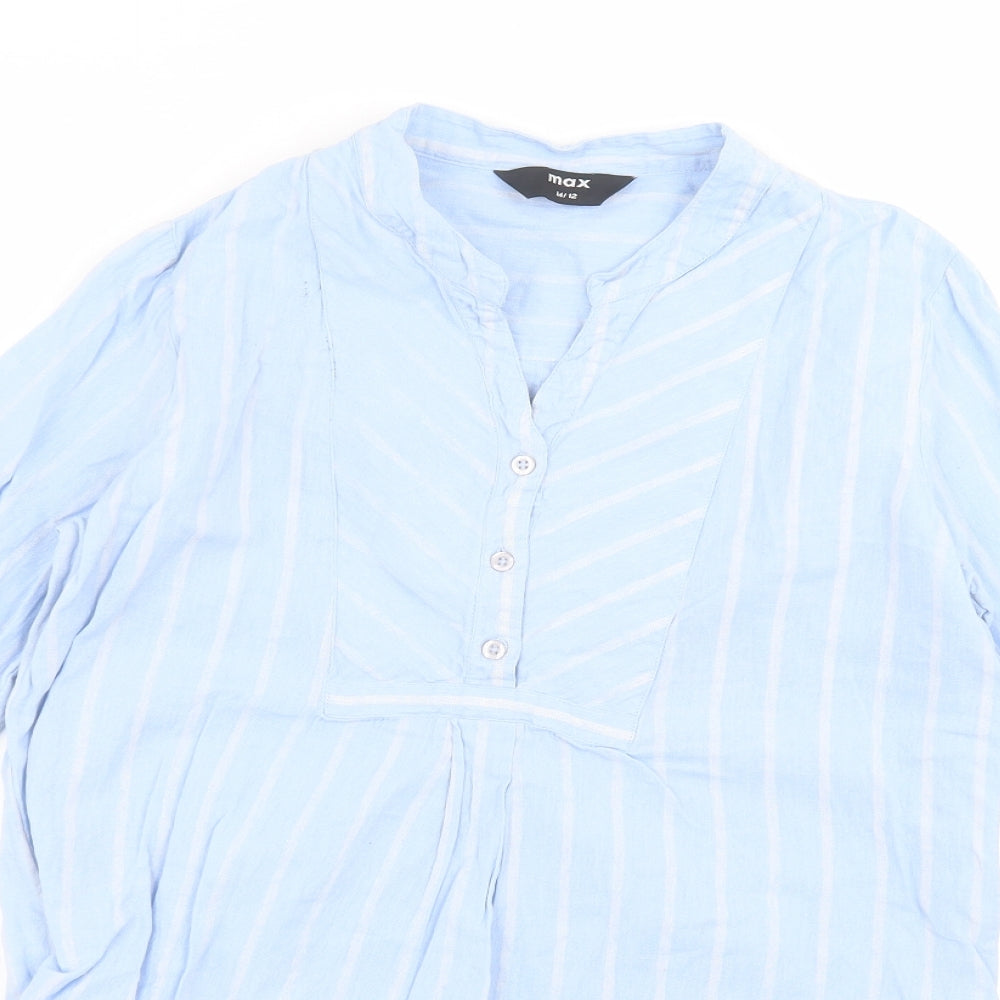 MAX Womens Blue   Basic T-Shirt Size M