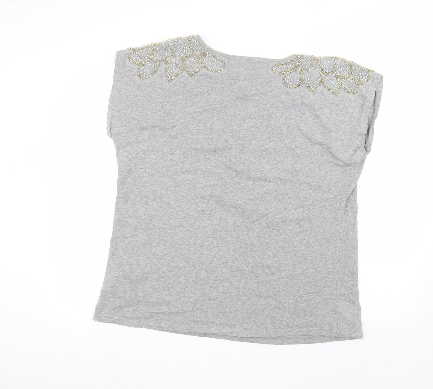 Simply Be Womens Grey   Basic T-Shirt Size 16
