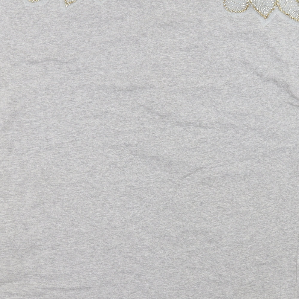 Simply Be Womens Grey   Basic T-Shirt Size 16