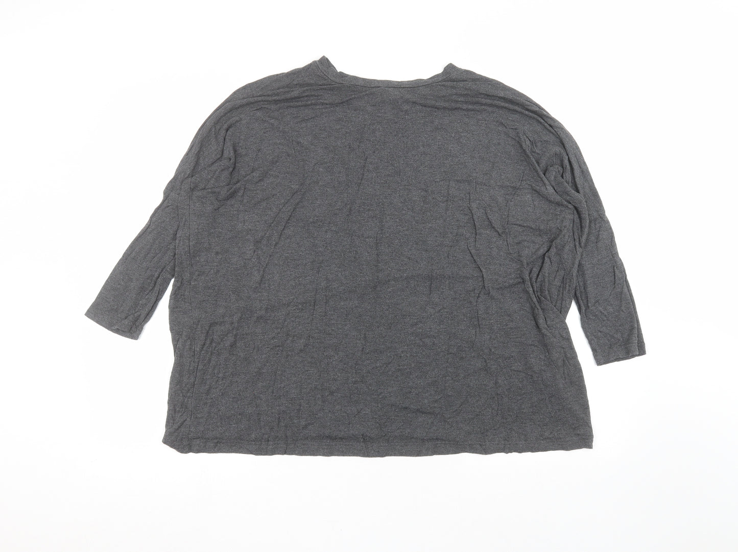 Atmosphere Womens Black   Basic T-Shirt Size 16