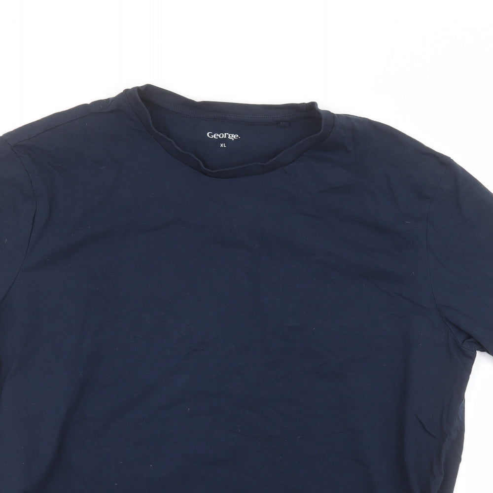 George Mens Blue    T-Shirt Size XL