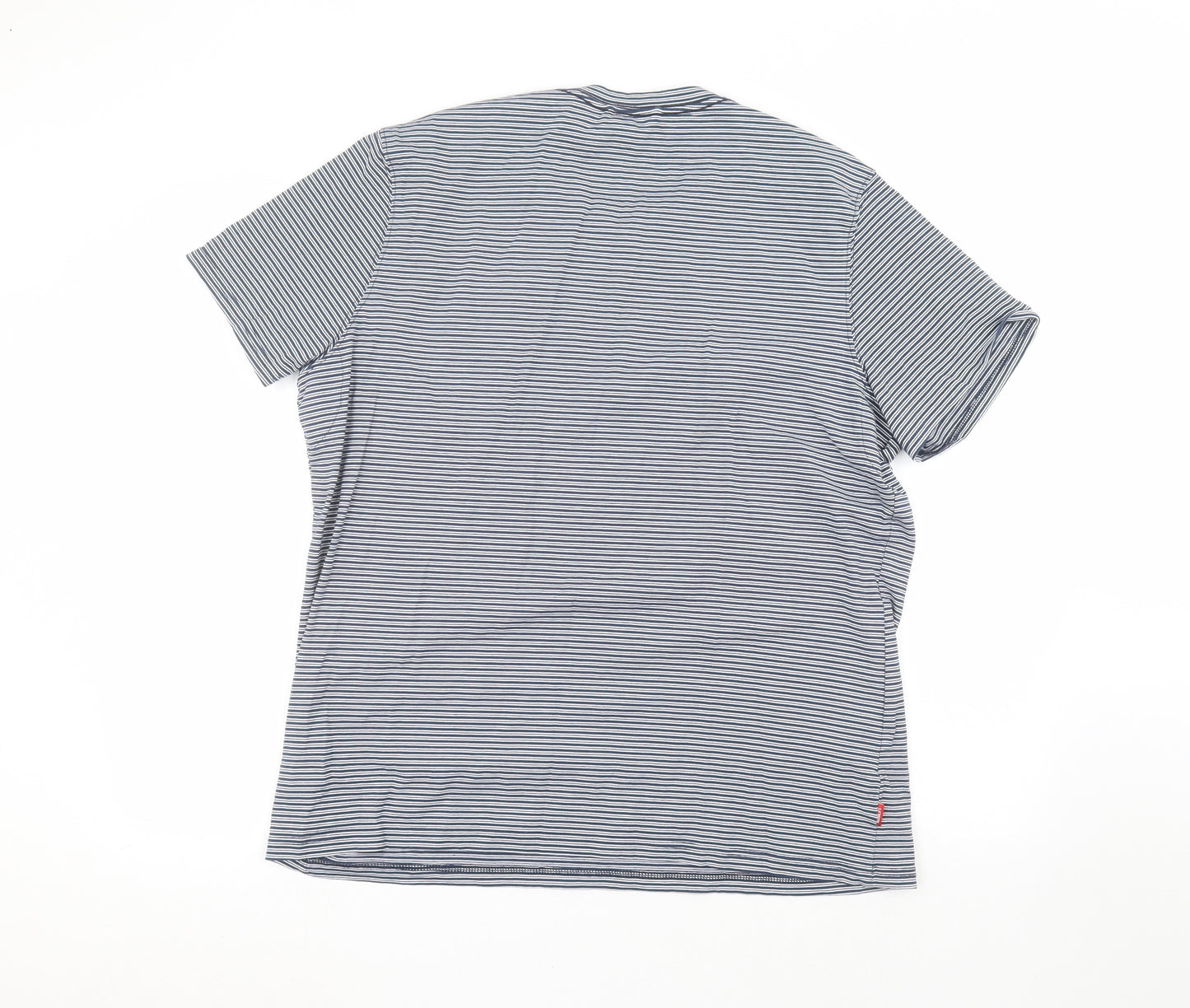 Craghoppers Mens Blue Striped   T-Shirt Size XL