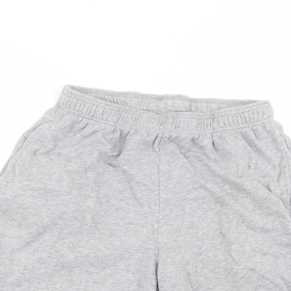 adidas Mens Grey   Sweat Shorts Size S