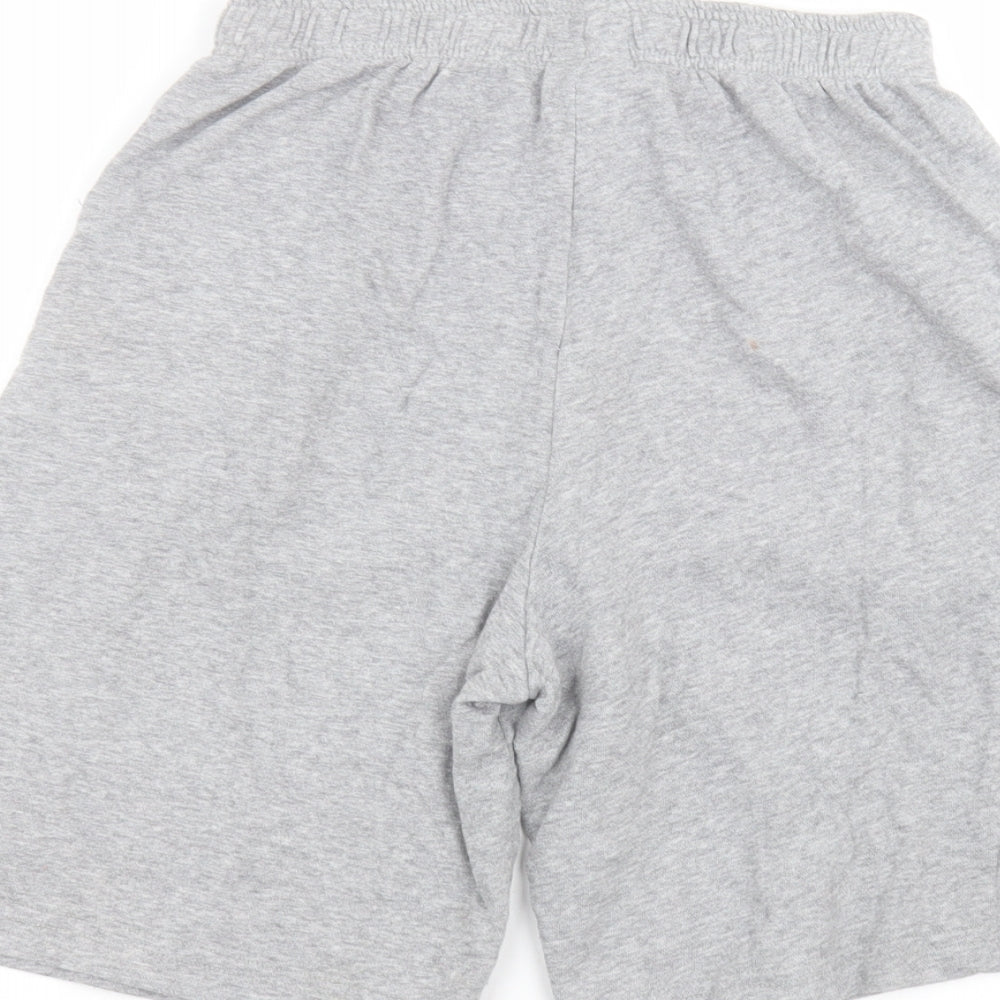 adidas Mens Grey   Sweat Shorts Size S