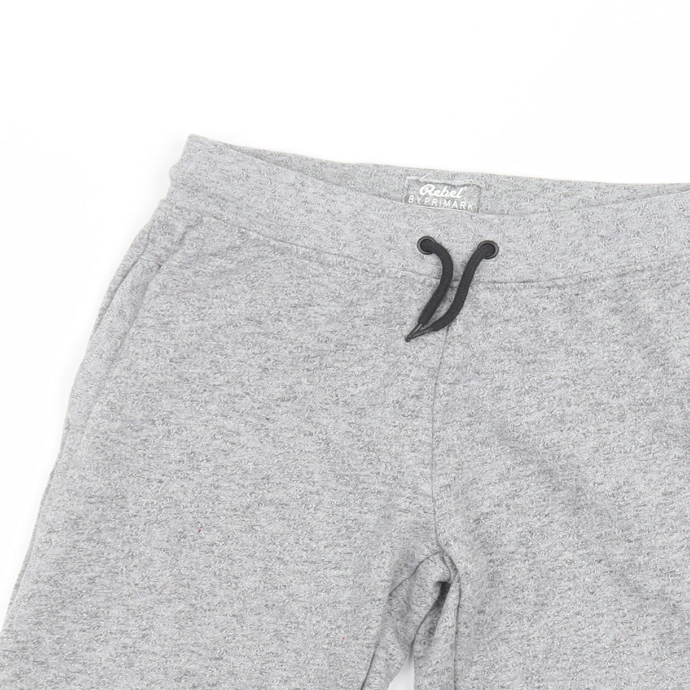 Primark Boys Grey   Sweat Shorts Size 12-13 Years