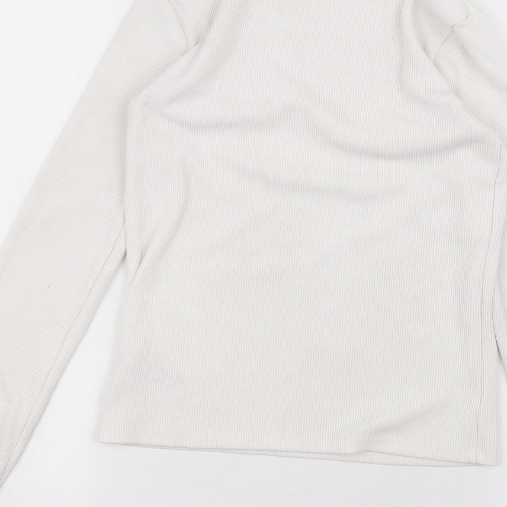F&F Girls White   Basic T-Shirt Size 12-13 Years