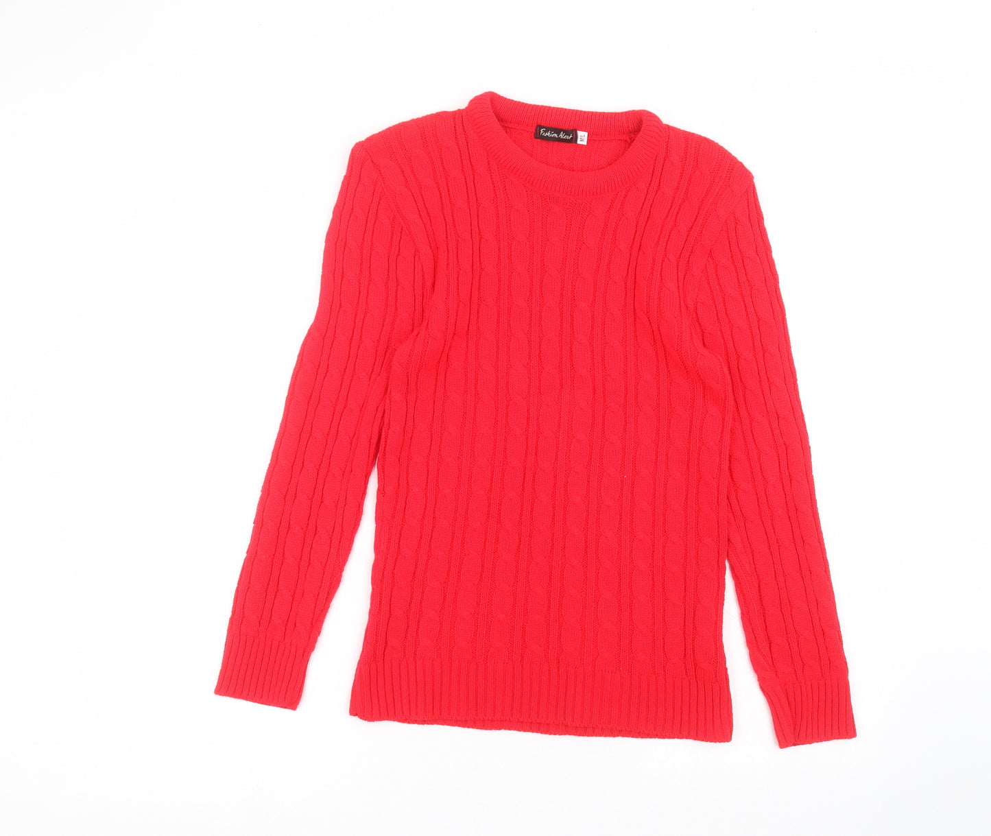 fashion alert Womens Red   Pullover Jumper Size M