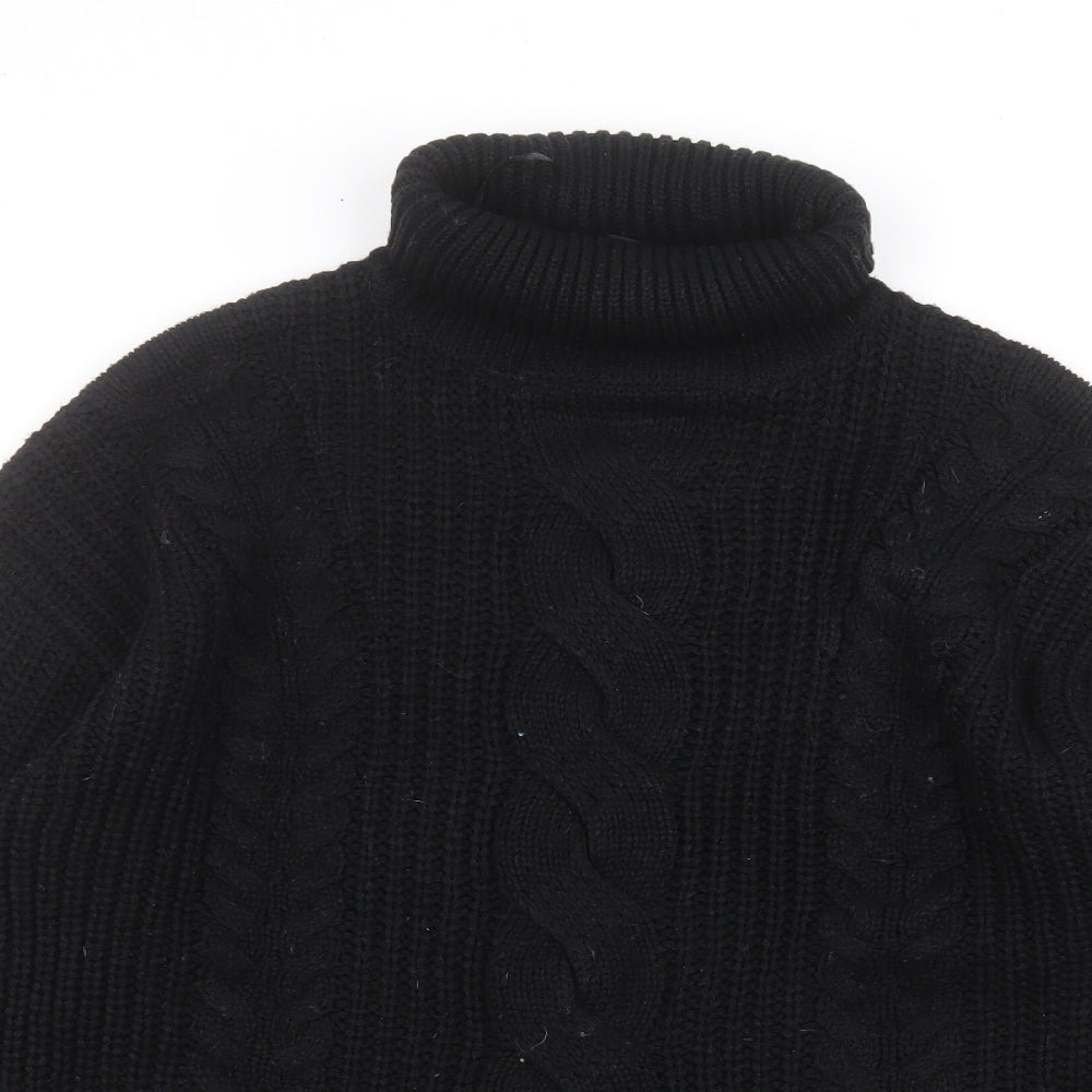 H&M Womens Black   Pullover Jumper Size S