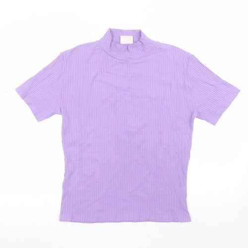 mackays Womens Purple   Basic T-Shirt Size M