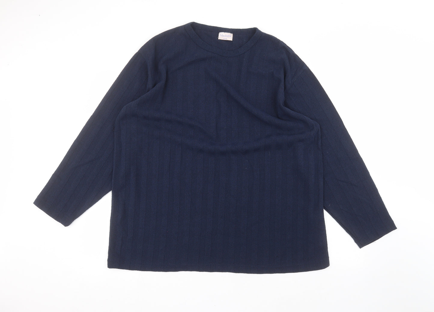 mackays Mens Blue   Pullover Jumper Size M