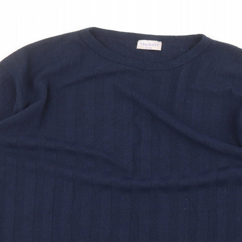 mackays Mens Blue   Pullover Jumper Size M