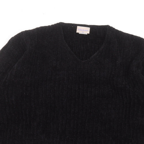 mackays Womens Black   Pullover Jumper Size M