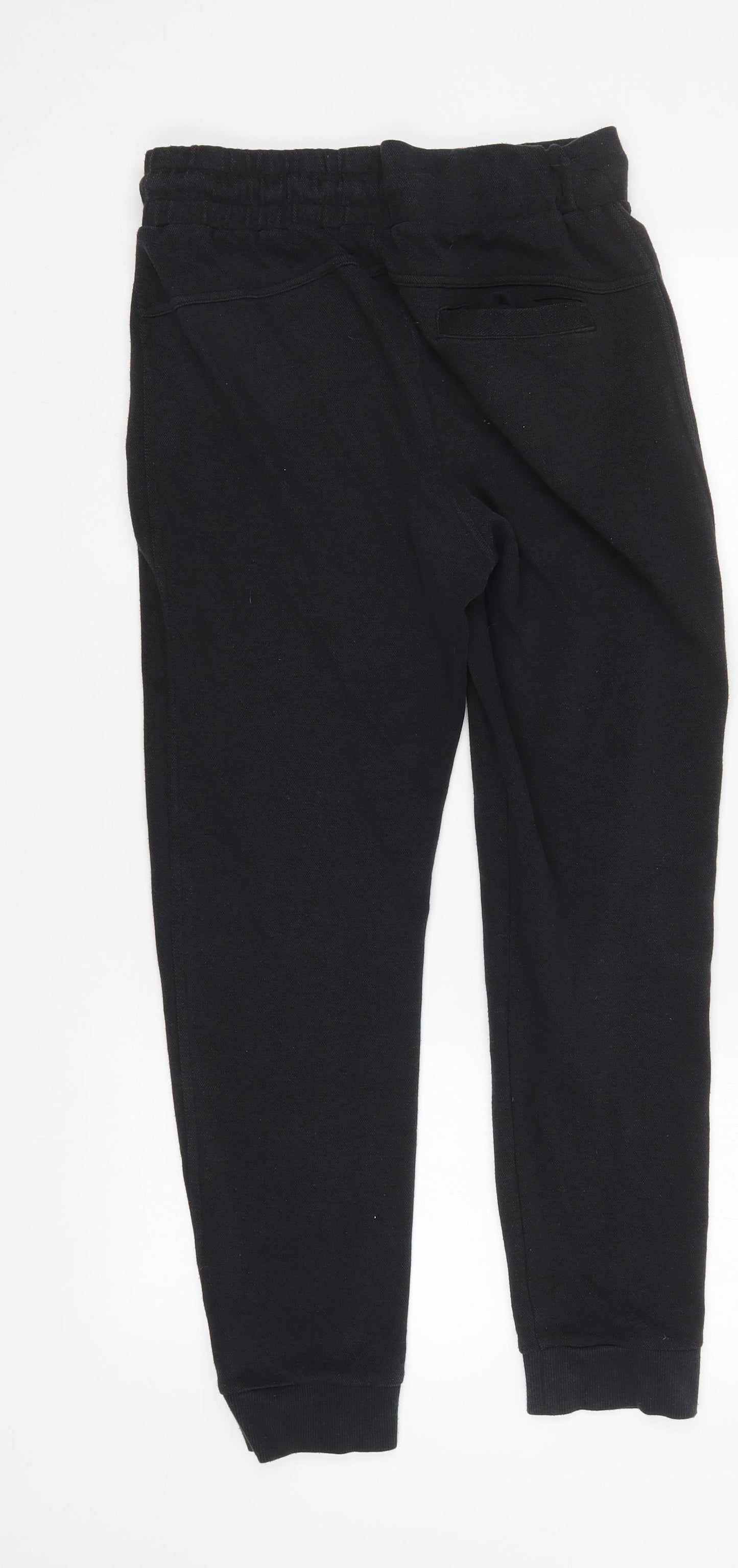 F&F Boys Black   Sweatpants Trousers Size 13-14 Years