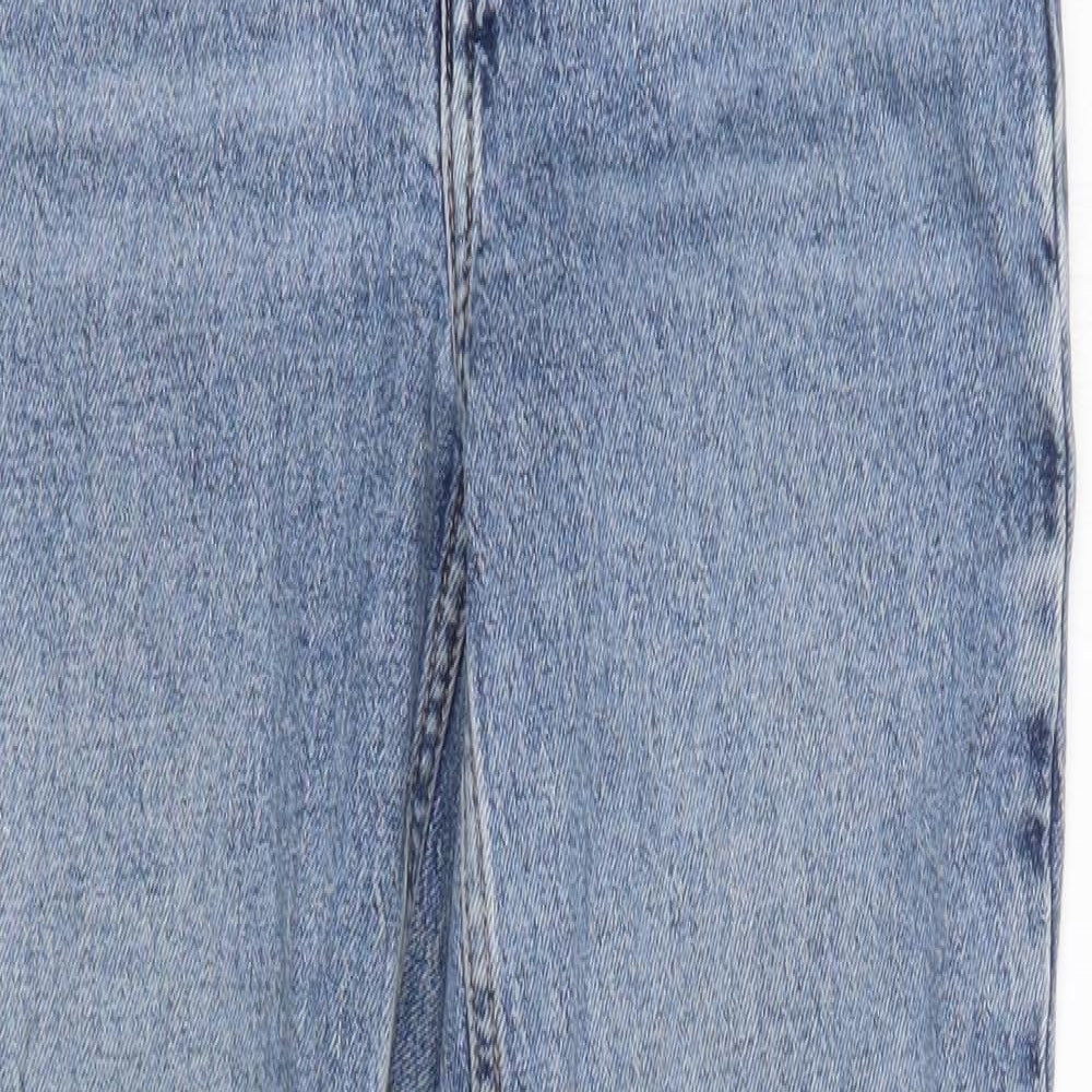 Denim & Co. Womens Blue   Straight Jeans Size 4 L28 in