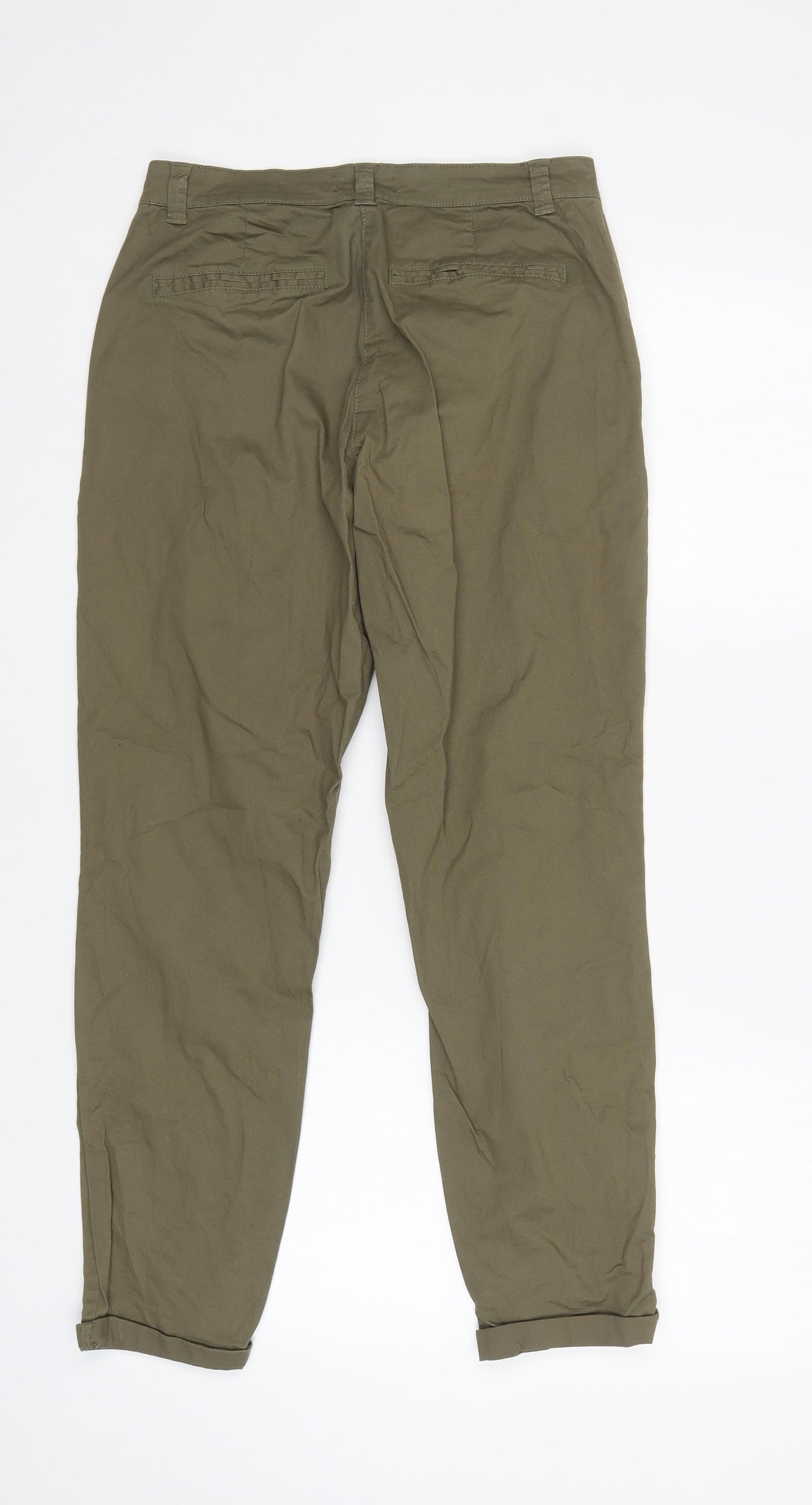 Primark Womens Green   Straight Jeans Size 8 L26 in