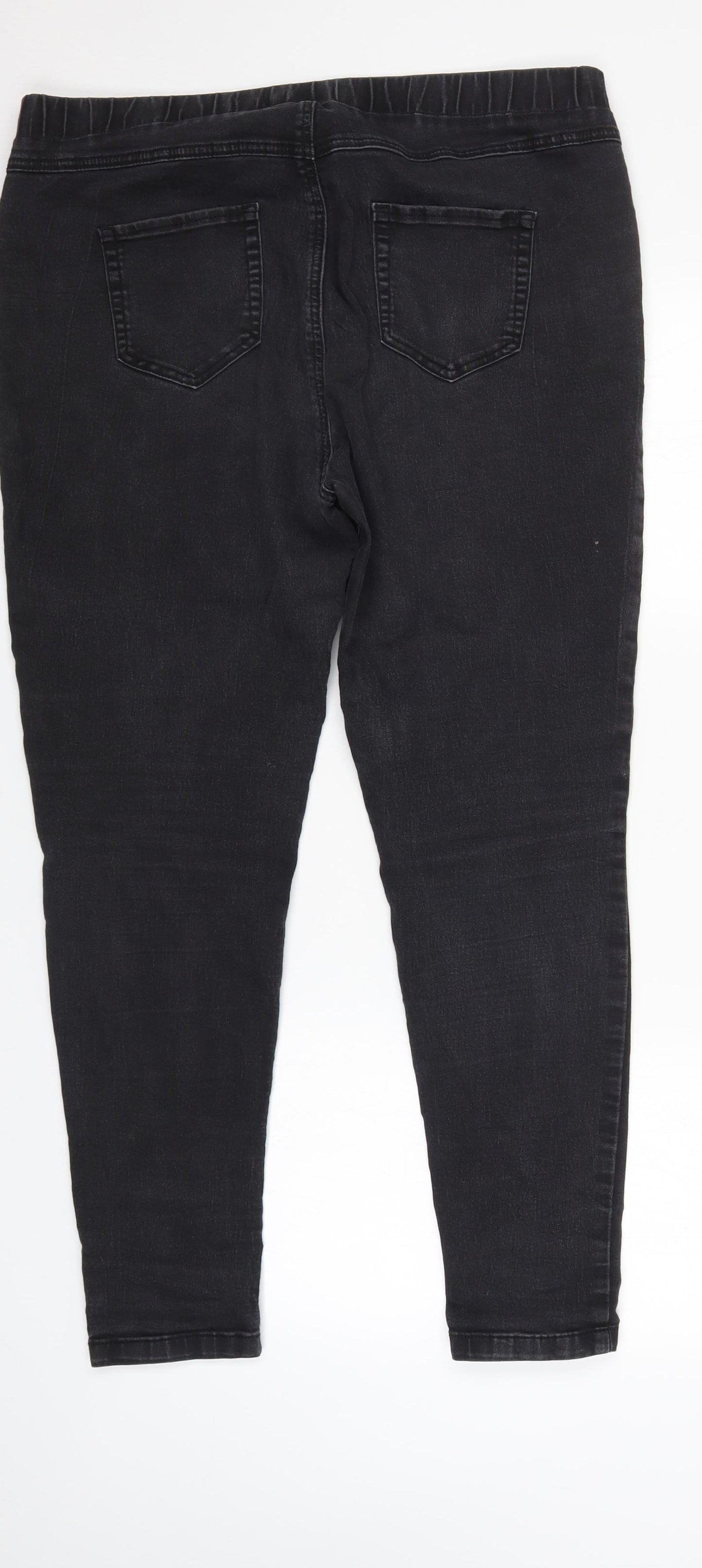 TU Womens Black   Jegging Jeans Size 18 L27 in