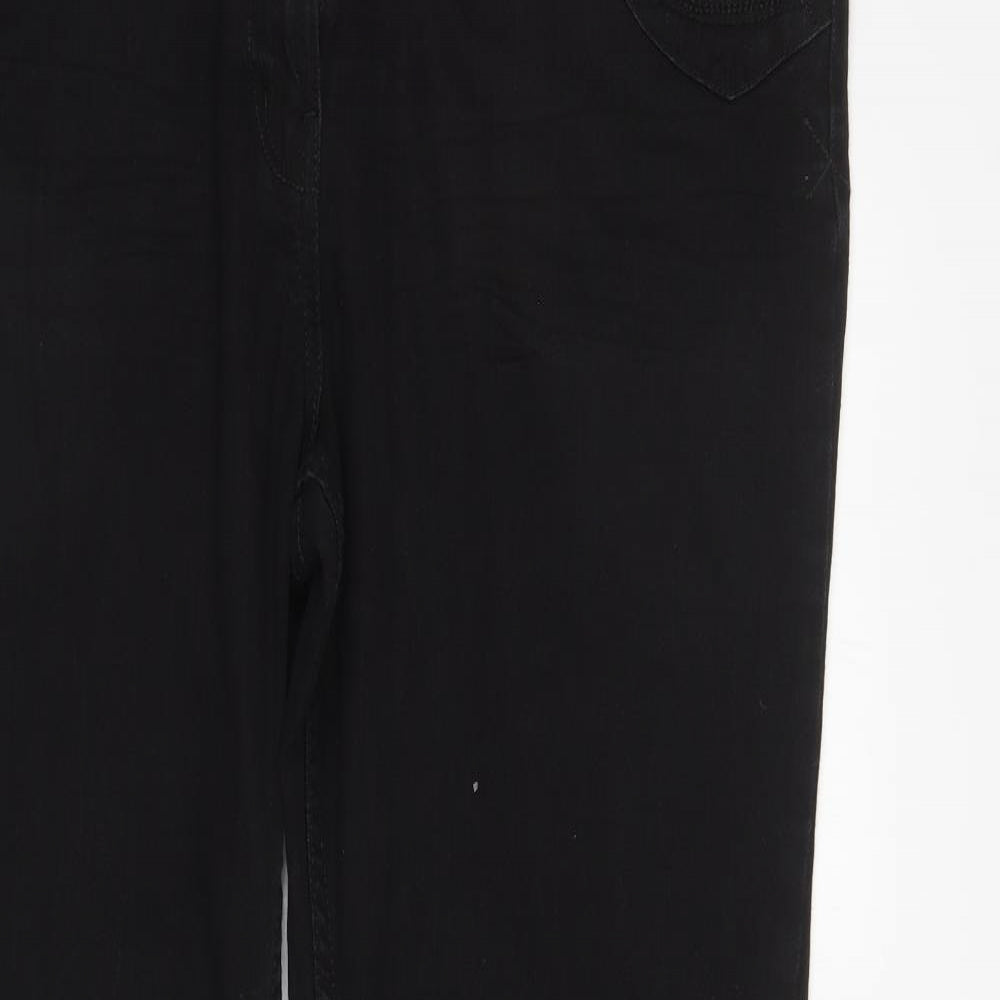 George Womens Black   Bootcut Jeans Size 20 L31 in