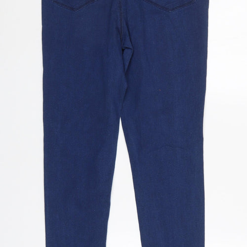 Pep & co Womens Blue   Tapered Jeans Size 12 L28 in