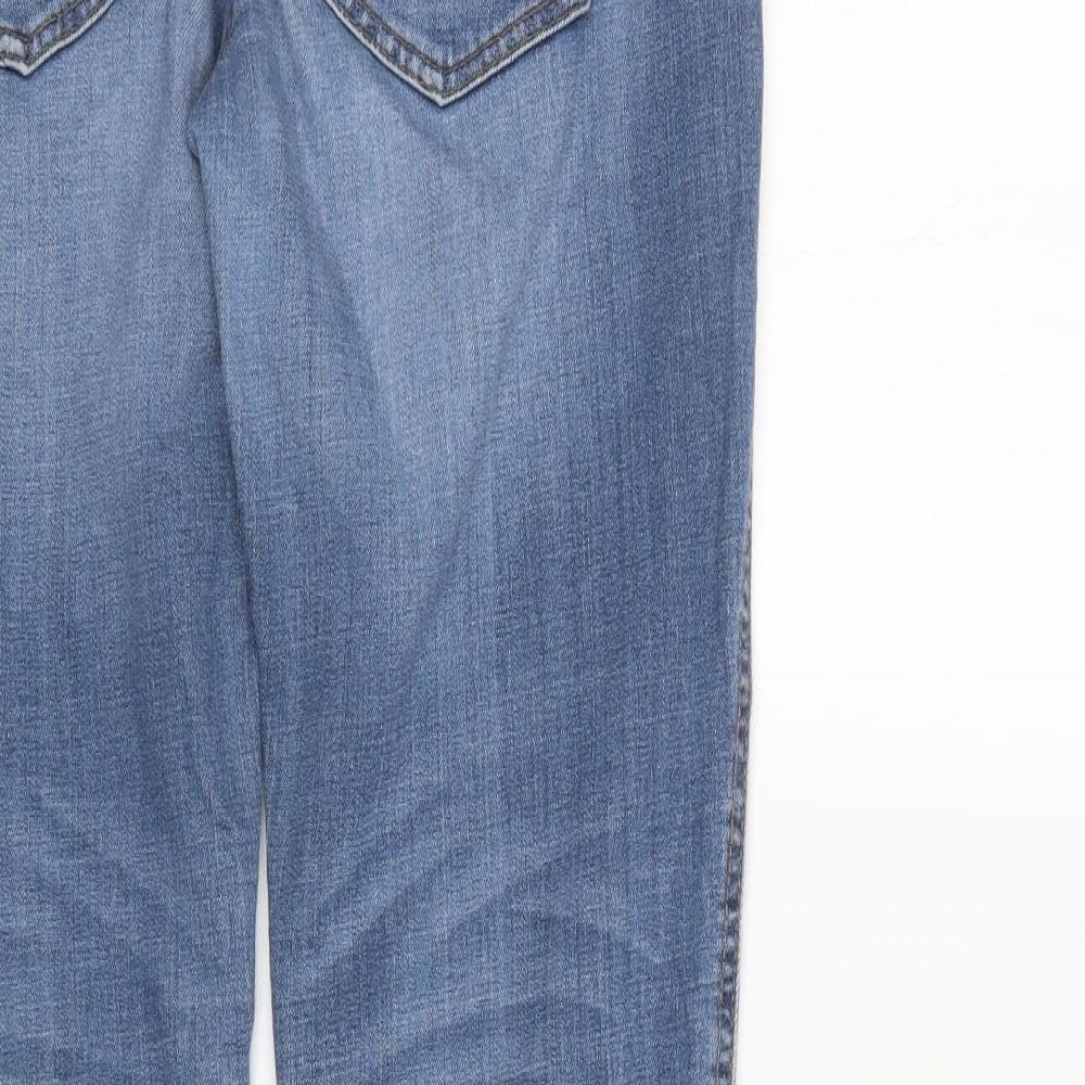 NEXT Womens Blue   Boyfriend Jeans Size 12 L30 in