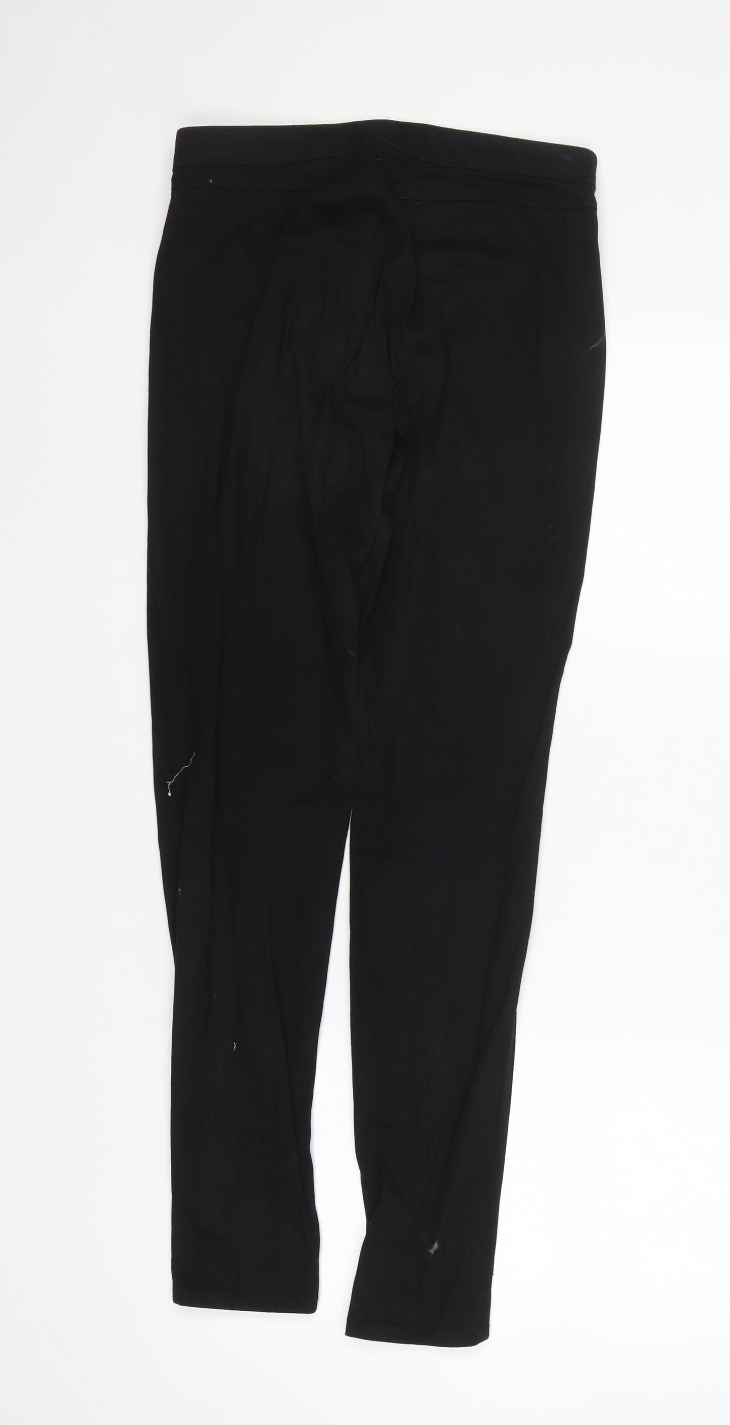 H&M Womens Black   Tapered Jeans Size 6 L30 in