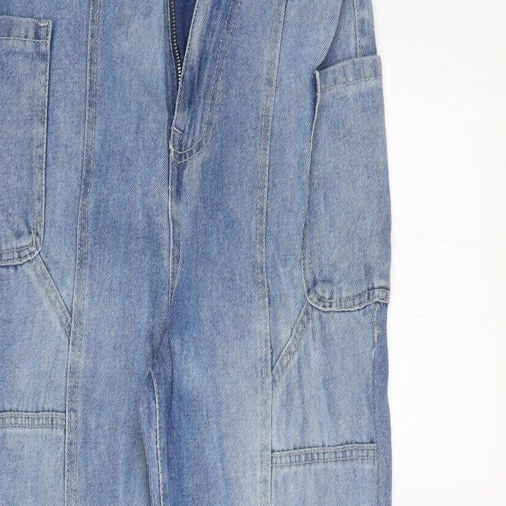 Urban Bliss Womens Blue   Straight Jeans Size 10 L28 in