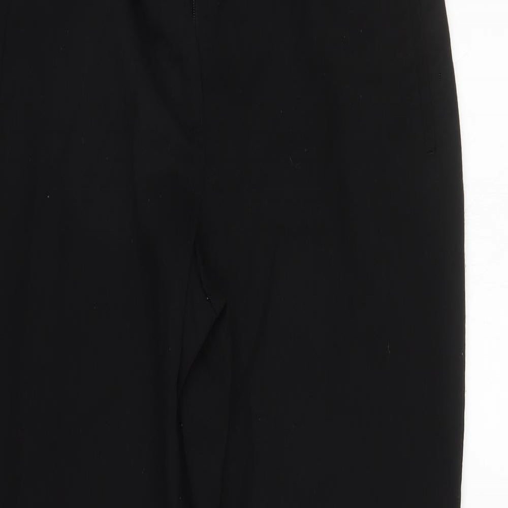 Next  Womens Black   Trousers  Size 10 L30 in