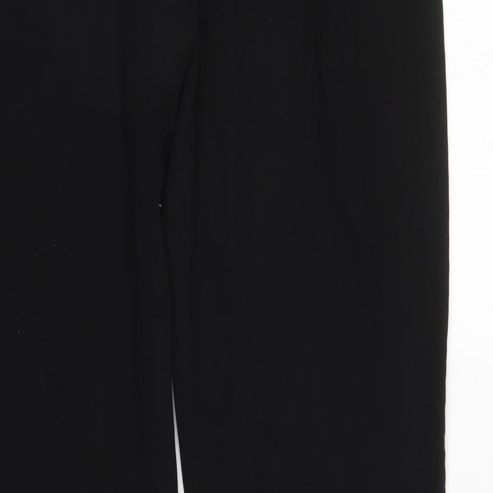 Next  Womens Black   Trousers  Size 10 L30 in
