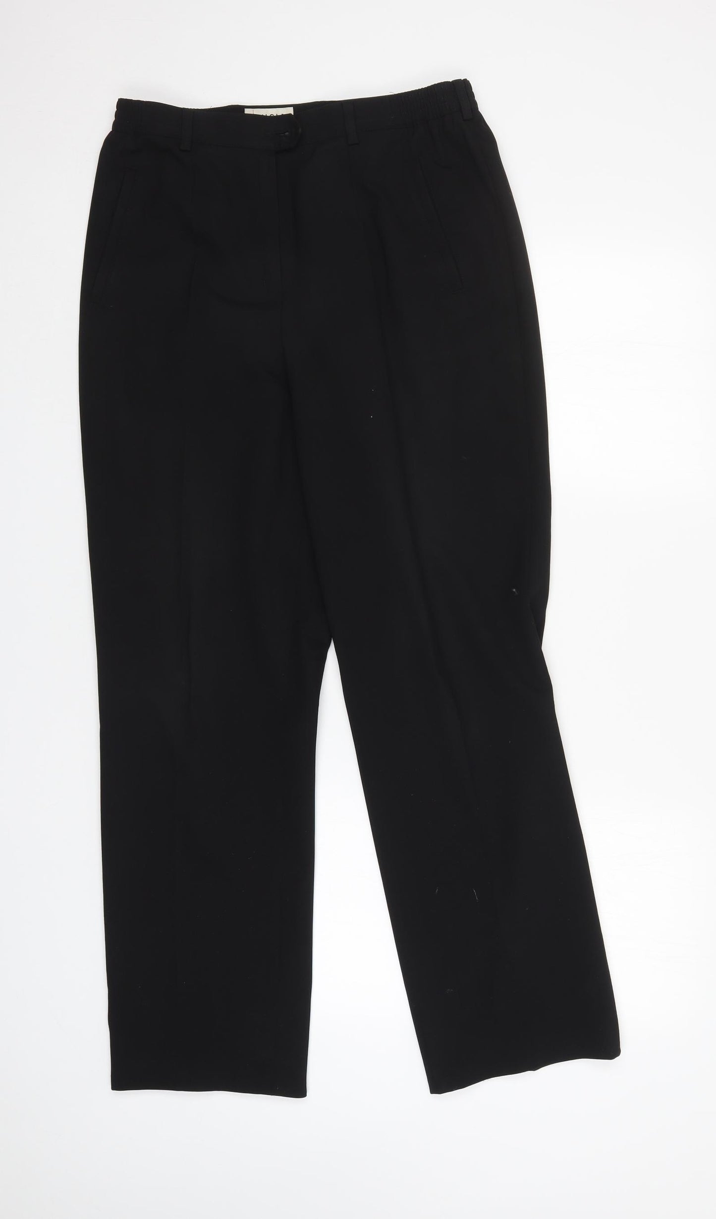 LUCIA Womens Black   Trousers  Size 14 L30 in