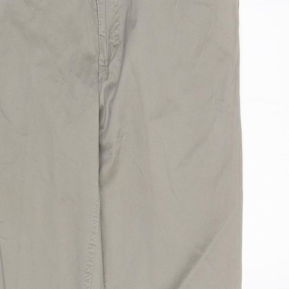 Blaggini Womens Grey   Straight Jeans Size 12 L30 in