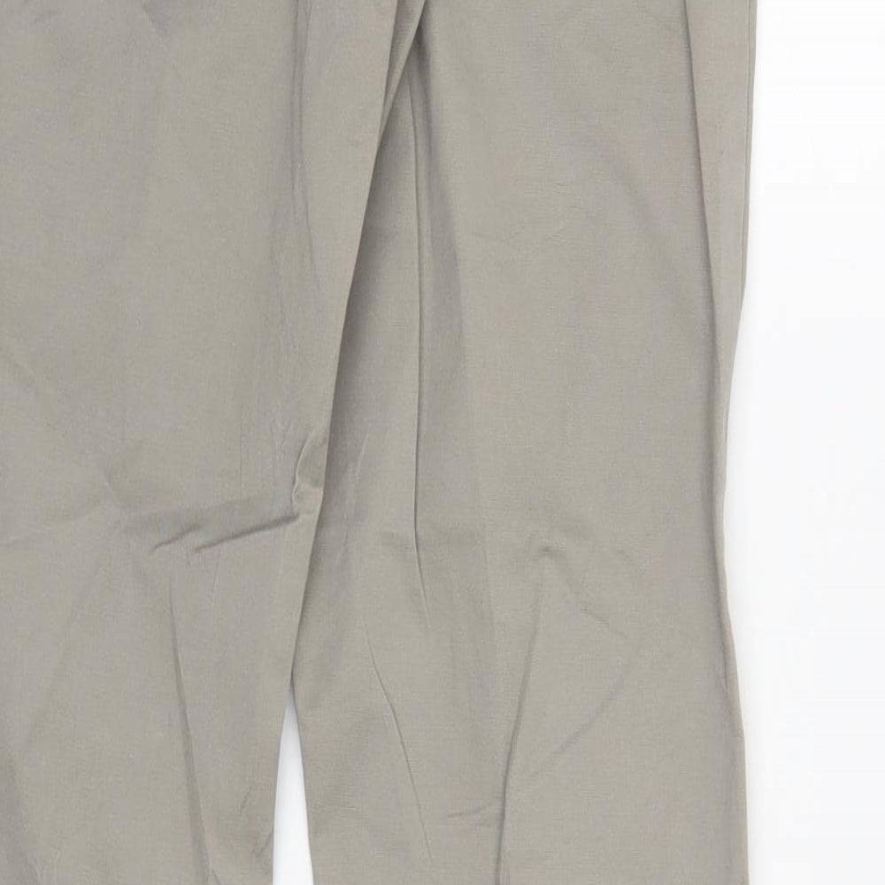 Blaggini Womens Grey   Straight Jeans Size 12 L30 in