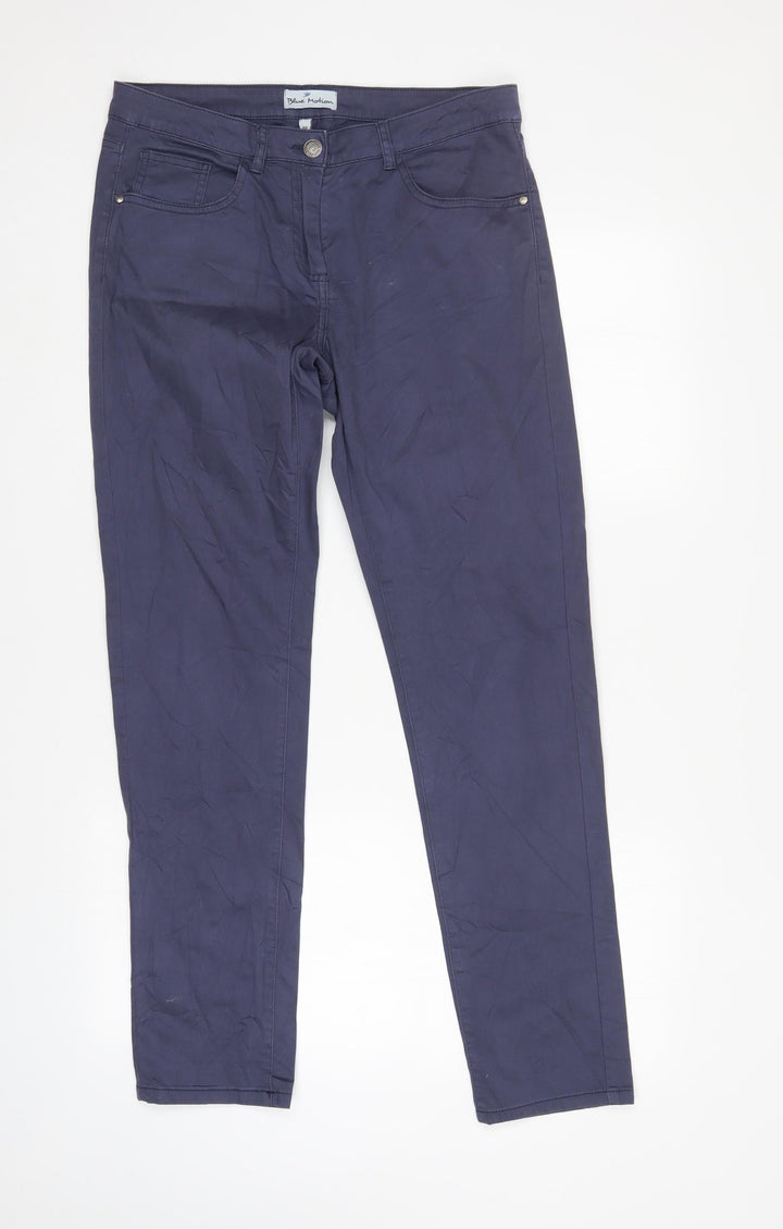 BLUE MOTION Womens Blue   Skinny Jeans Size 12 L30 in