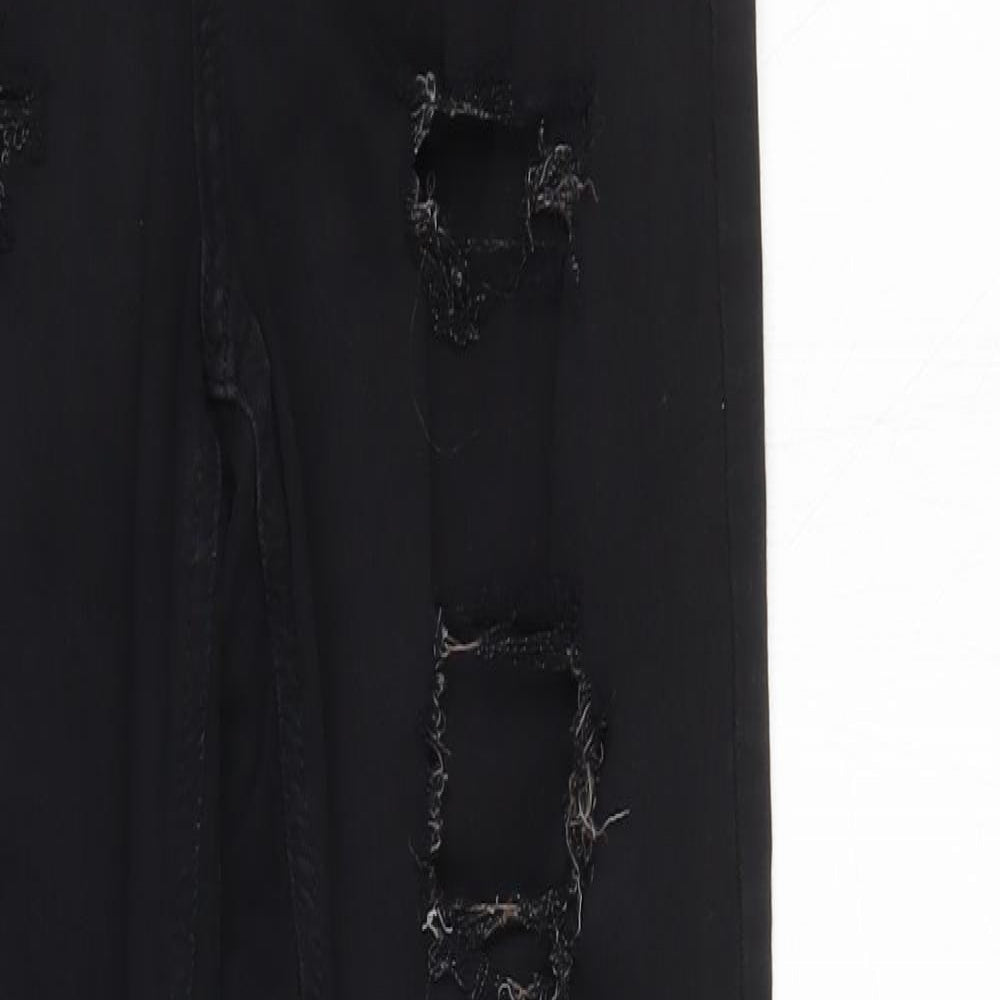 Topshop Mens Black   Tapered Jeans Size 30 L32 in