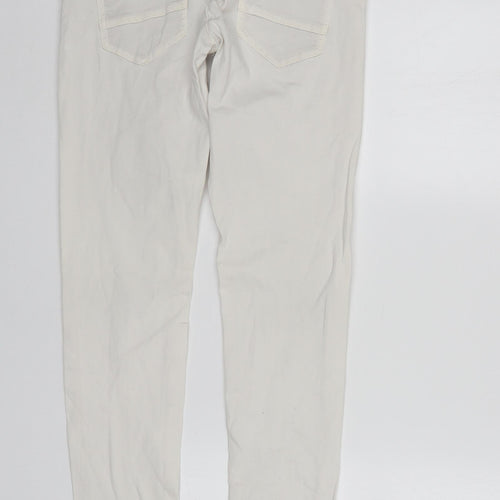 Preworn Womens White   Tapered Jeans Size S L28 in