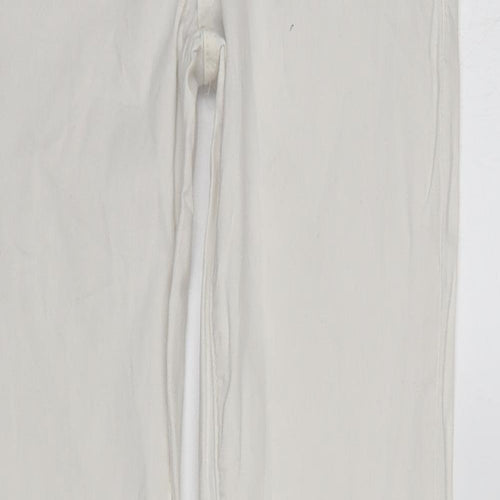 Preworn Womens White   Tapered Jeans Size S L28 in