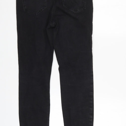 NEXT Womens Black   Skinny Jeans Size 12 L28 in