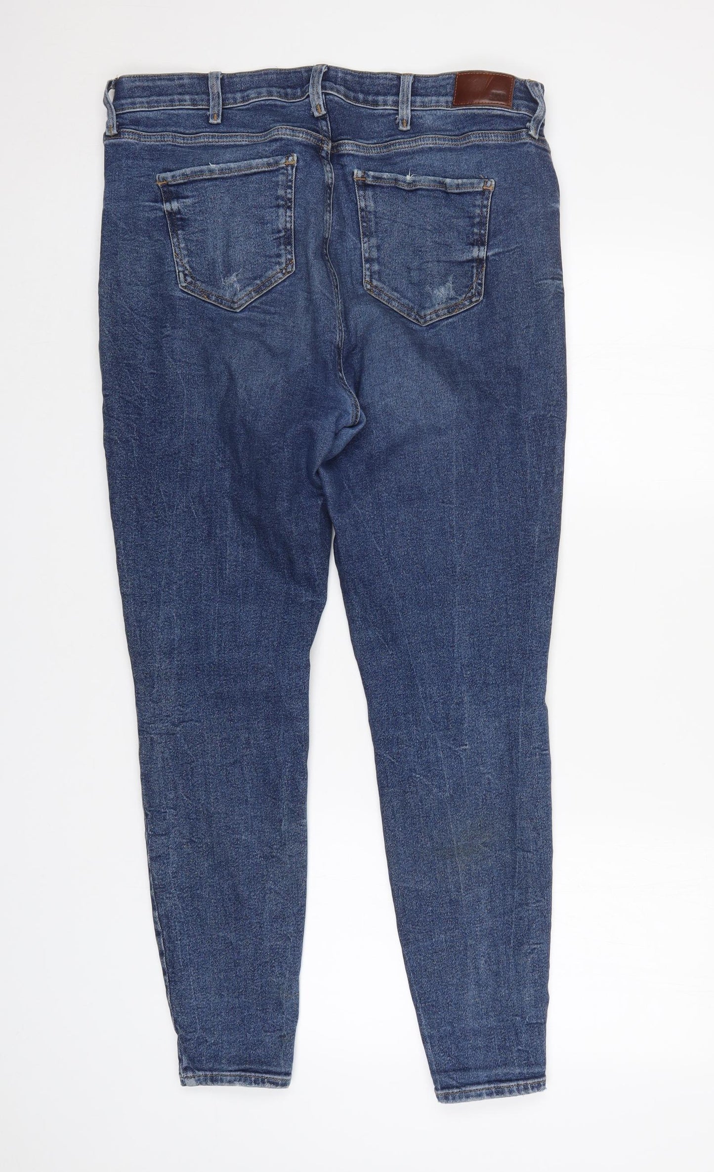 River Island Womens Blue   Tapered Jeans Size 18 L28 in