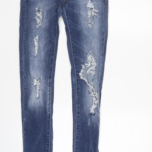 TRF Womens Blue   Tapered Jeans Size 6 L31 in