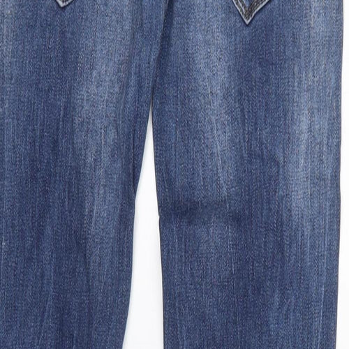 TRF Womens Blue   Tapered Jeans Size 6 L31 in