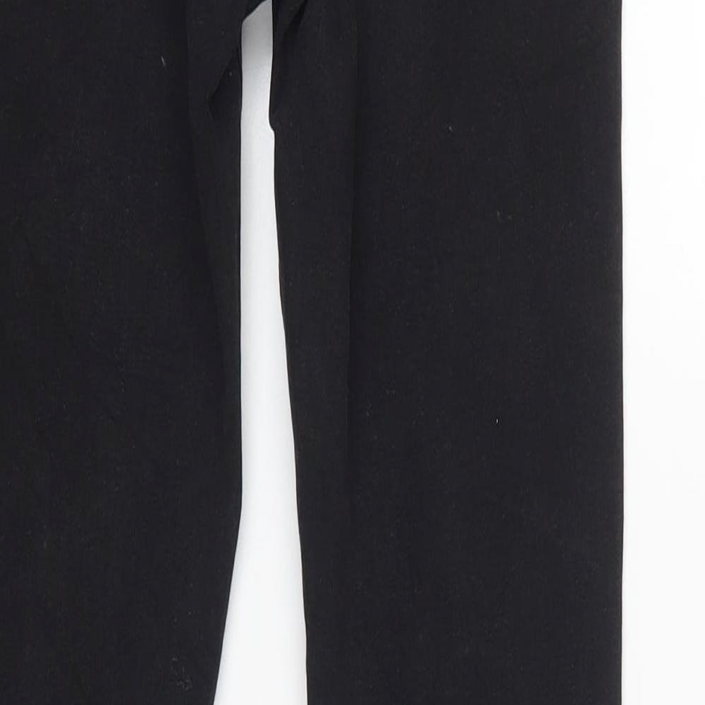 Denim & Co. Womens Black   Tapered Jeans Size 4 L29 in